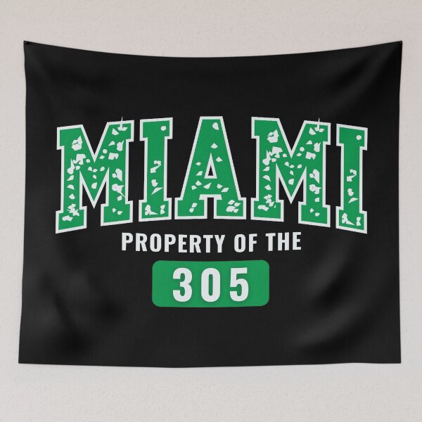 Item preview, Miami Property Of 305 – Miami Area Code 305 Florida T-Shirt Graphic Tee designed and sold by Teetreasure2.
