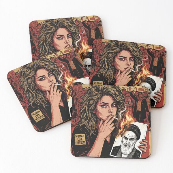 Item preview, Woman, Life, Freedom: Defiant Flame of Revolution designed and sold by The boys.