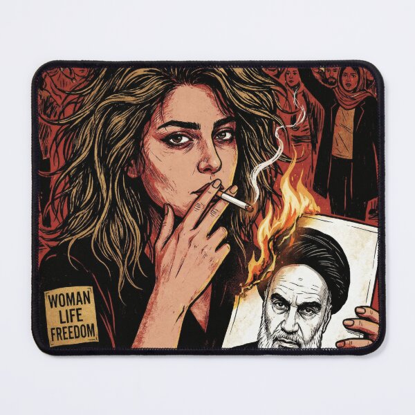 Item preview, Woman, Life, Freedom: Defiant Flame of Revolution designed and sold by The boys.