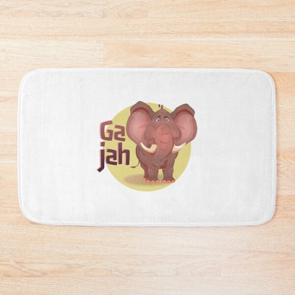 Item preview, Gajah Friendly Elephant Character Illustration designed and sold by RottenRbCafe.