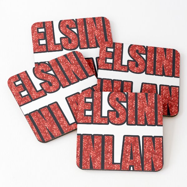 Item preview, Helsinki Finland Red Rhinestone Texture designed and sold by TheIconSmith.