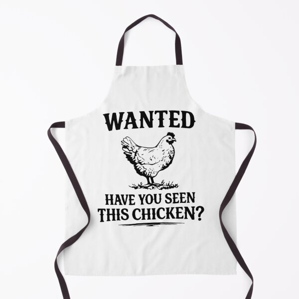 Item preview, Wanted Have You Seen This Chicken? Funny designed and sold by CloudyPress.