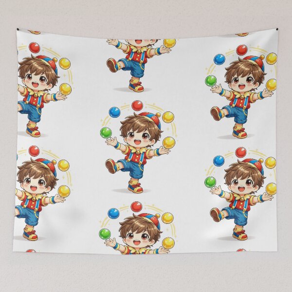 Item preview, Cheerful Boy Juggling Magic Balls designed and sold by Chokhdi289shop.
