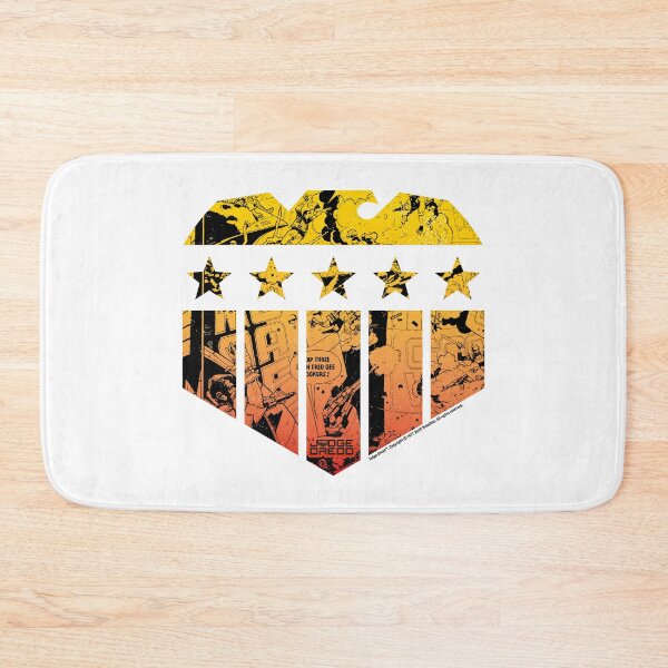 Item preview, Judge Dredd Eagle Badge Comic Print designed and sold by All-And-Every.