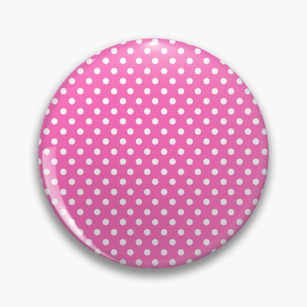 Item preview, Pink Polka Dot iPhone case with White Dots on a Bold Pink Background designed and sold by FestivityFinds.