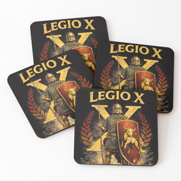 Item preview, Roman Legion LEGIO X Emblem Design designed and sold by Retr0Tshirts.