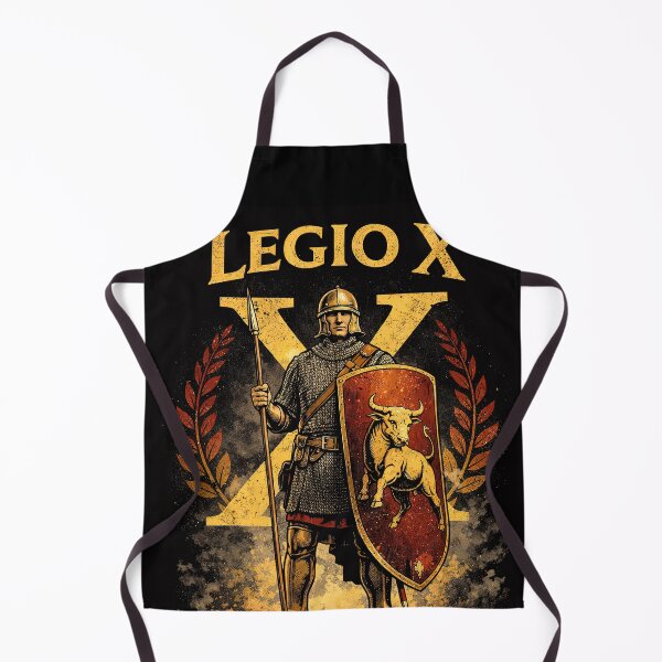 Item preview, Roman Legion LEGIO X Emblem Design designed and sold by Retr0Tshirts.