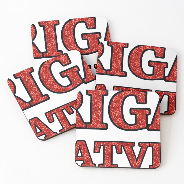 Item preview, Riga Latvia Red Rhinestone Texture designed and sold by TheIconSmith.