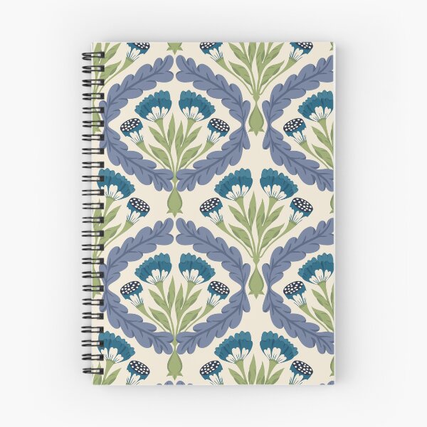 Item preview, Ornamental diamond base botatical pattern (purple) designed and sold by istolar Pattern design & illustration.