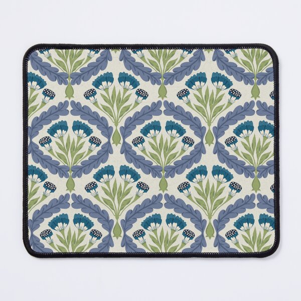Item preview, Ornamental diamond base botatical pattern (purple) designed and sold by istolar Pattern design & illustration.