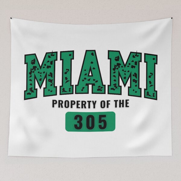 Item preview, Miami Property Of 305 – Miami Area Code 305 Florida T-Shirt Graphic Tee designed and sold by Teetreasure2.