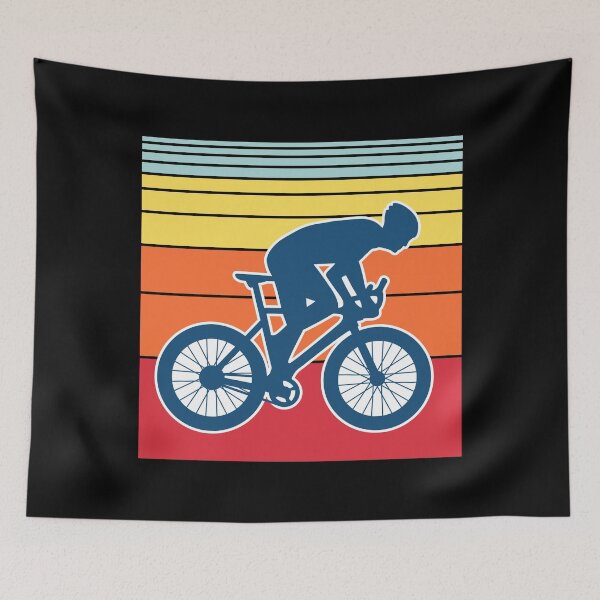 Item preview, Cycling Retro Design designed and sold by Slam-Dunkan.