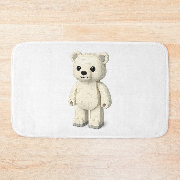 Item preview, CUTE BRICK BEAR – Adorable Polar Animal Design designed and sold by RICK-TURNER.