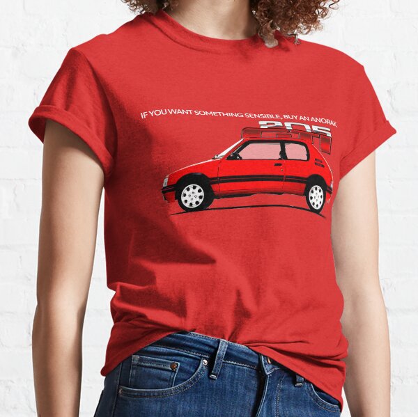 tee shirt 205 gti