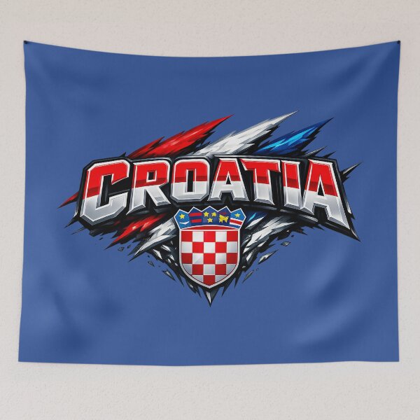 Item preview, Croatia Fan Gear: Official National Team Merchandise designed and sold by ModernKhaos.