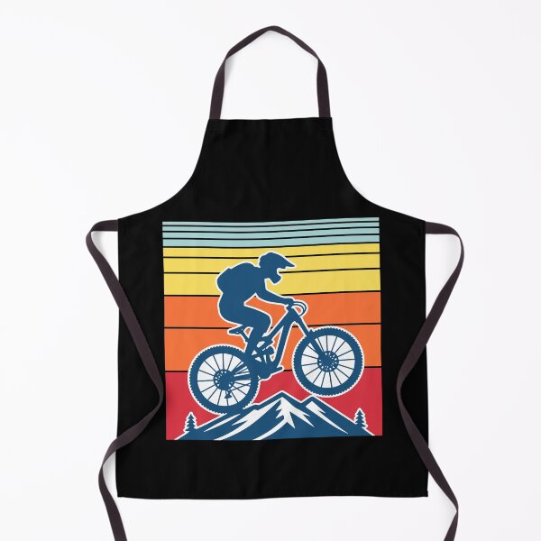 Item preview, Mountain Biking Retro Design designed and sold by Slam-Dunkan.