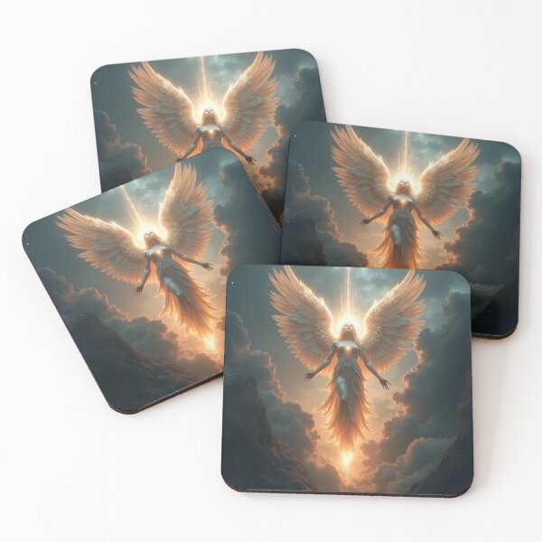 Item preview, Heavenly Female Angel Ascending Through Clouds designed and sold by Jomack1.