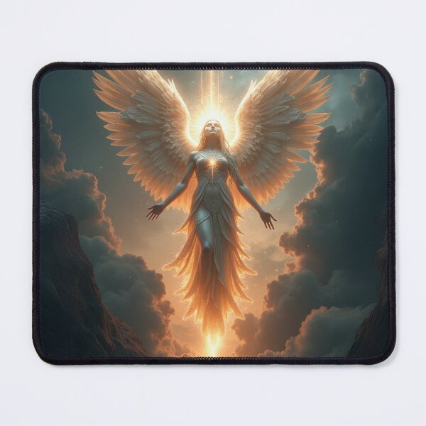 Item preview, Heavenly Female Angel Ascending Through Clouds designed and sold by Jomack1.