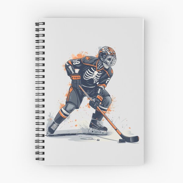 Item preview, Skeleton Hockey Player Sticker, Winter Sports Magnet designed and sold by colorleafz.