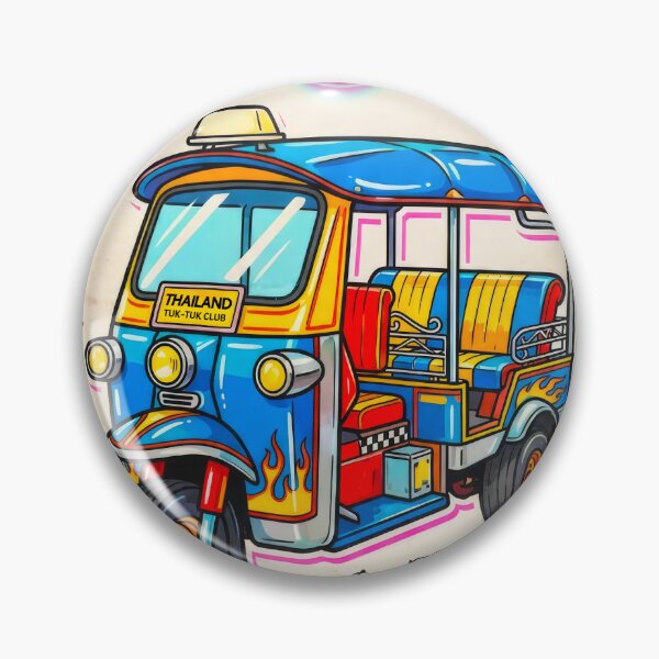 Item preview, Bangkok Tuk Tuk Pop Art - Colorful Comic Style Souvenir designed and sold by Thai-Era-Shop.