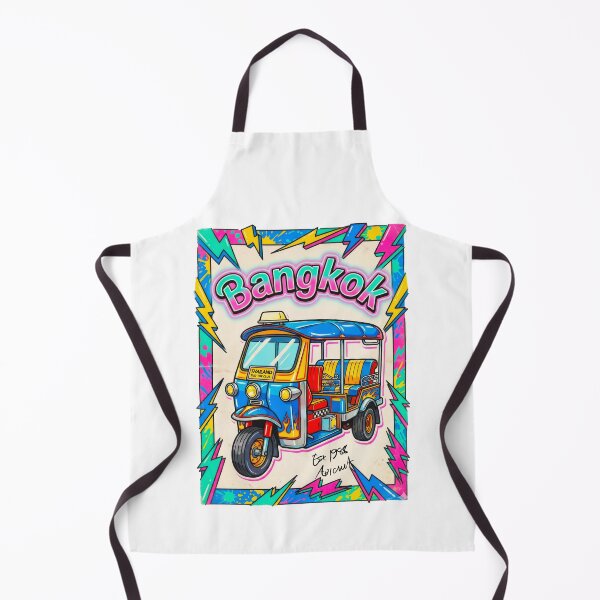 Item preview, Bangkok Tuk Tuk Pop Art - Colorful Comic Style Souvenir designed and sold by Thai-Era-Shop.