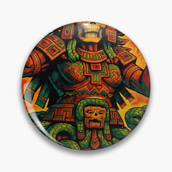 Item preview, Coatlicue, Aztec earth goddess | Comics stylCartoone -  designed and sold by ComicsFactory.