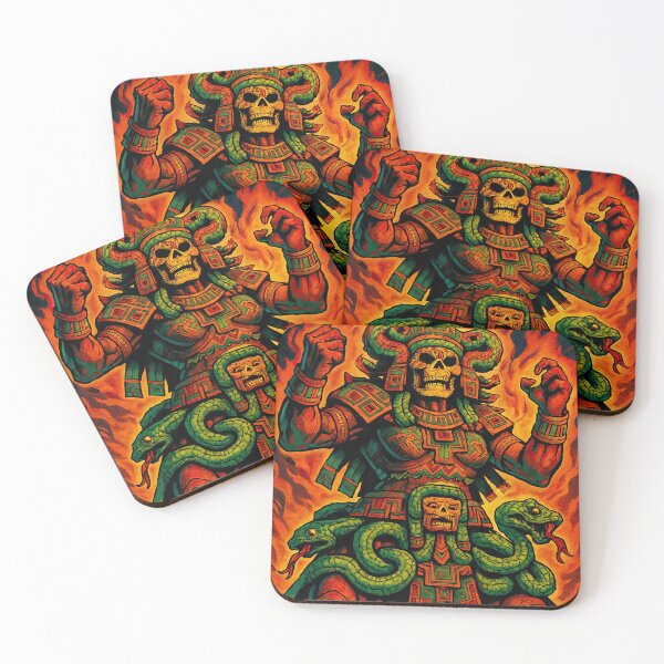 Item preview, Coatlicue, Aztec earth goddess | Comics stylCartoone -  designed and sold by ComicsFactory.