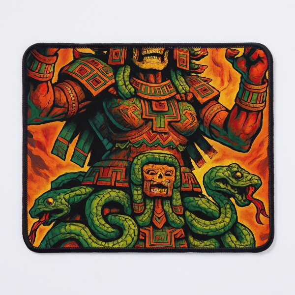 Item preview, Coatlicue, Aztec earth goddess | Comics stylCartoone - designed and sold by ComicsFactory.