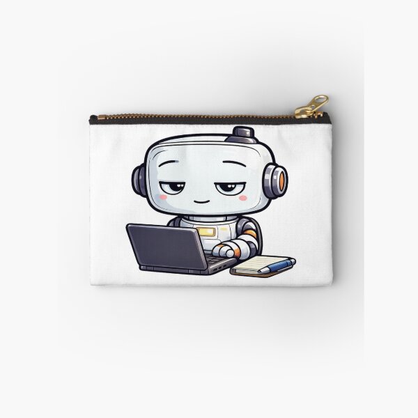 Artikelvorschau, Arbeitsroboter – Niedliche Charakterillustration entworfen und verkauft von wait4signal.