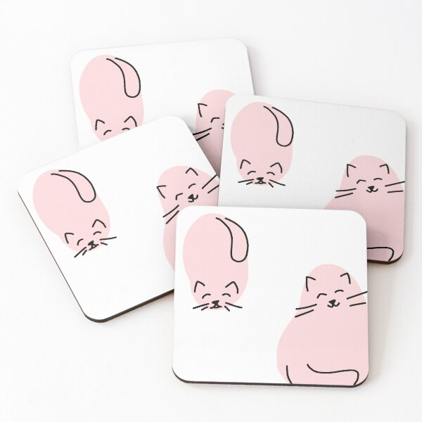 Item preview, pink kitties designed and sold by RubyKitty.