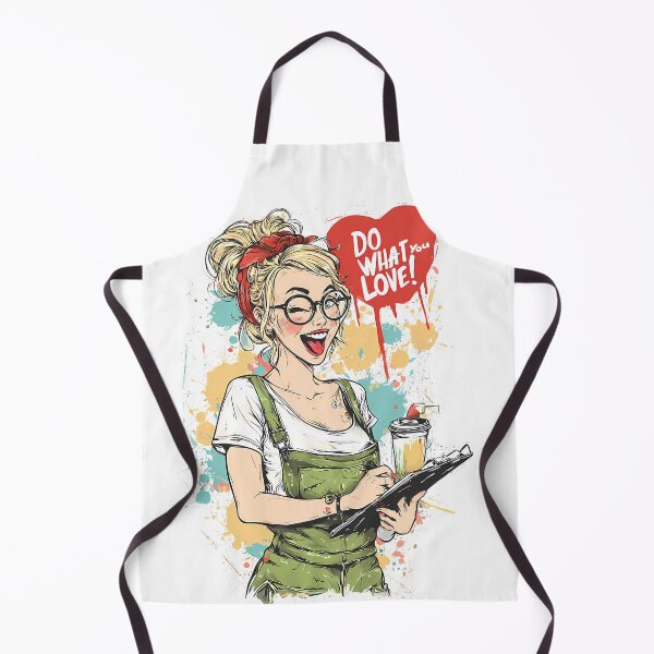 Item preview, Joyful Girl "DO what you love" designed and sold by Ariadna de Raadt.