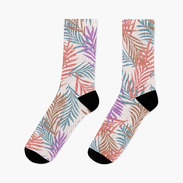Item preview, Multicolour Tropical Palm Leaf Pattern – Vibrant Jungle Botanical Design designed and sold by SIR13.