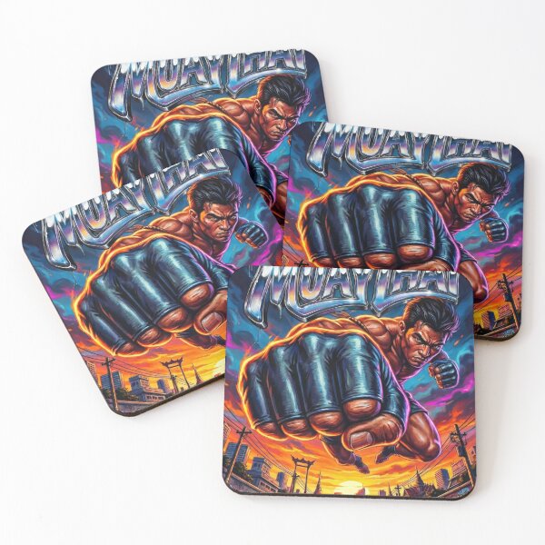 Item preview, Bangkok Sunset Muay Thai - Retro Boxing Club Est 1988 designed and sold by Thai-Era-Shop.