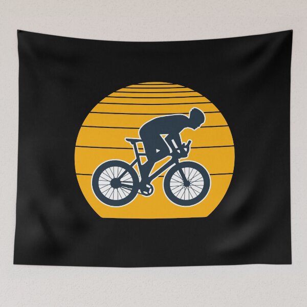 Item preview, Cycling Retro Design designed and sold by Slam-Dunkan.