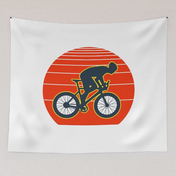 Item preview, Cycling Retro Design designed and sold by Slam-Dunkan.