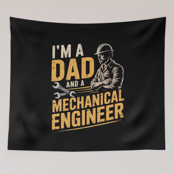 Item preview, I'm A Dad And An Mechanical Engineer Engineering Student designed and sold by MarkLeedsArt.