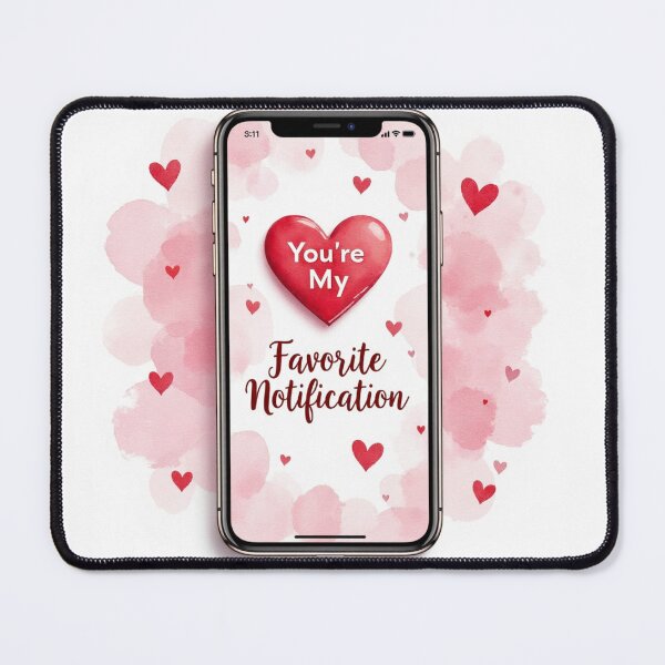 Item preview, “You’re My Favorite Notification” – Modern Digital Love designed and sold by Ashish1204.