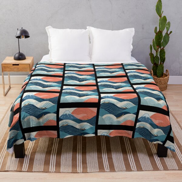 Item preview,  Hokusai Big Wave Retro Japanese Art designed and sold by Blok45.