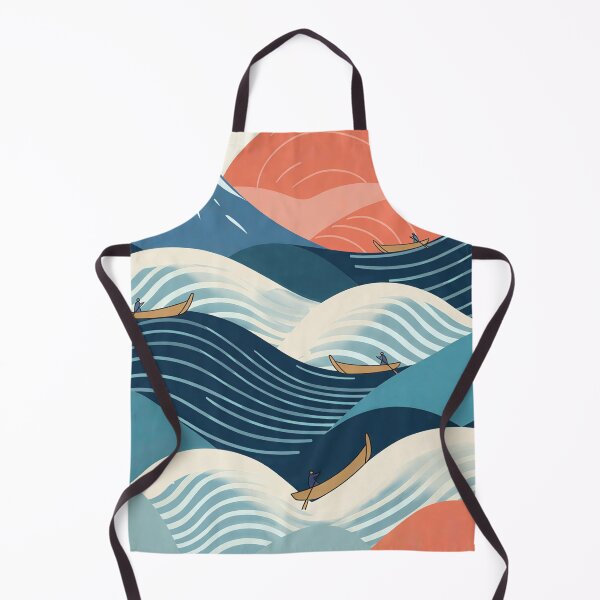 Item preview, Hokusai Big Wave Retro Japanese Art designed and sold by Blok45.