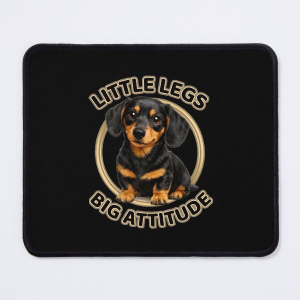 Item preview, Dachshund little legs big attitude designed and sold by headpossum.