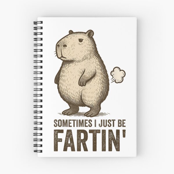 Item preview, Sometimes I Just Be Farting Funny Fart Art for Men Women Kids , Capybara Gift Lover  designed and sold by DZIRI NAJAT.