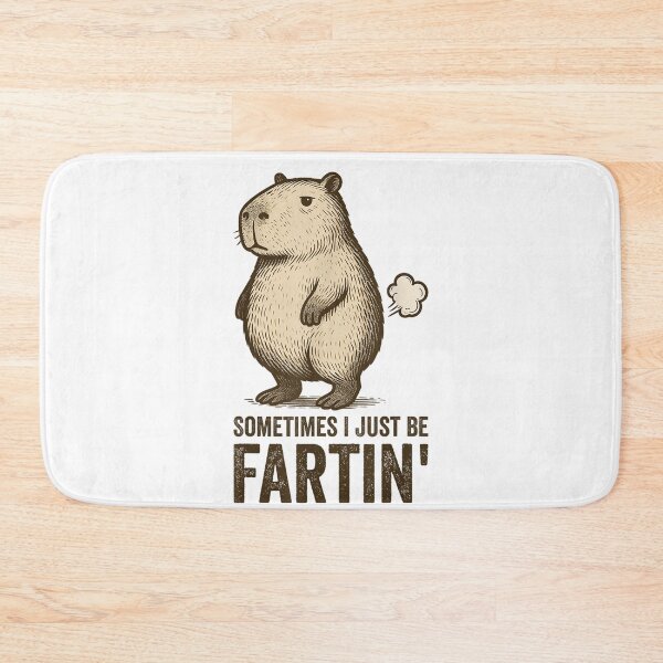 Item preview, Sometimes I Just Be Farting Funny Fart Art for Men Women Kids , Capybara Gift Lover  designed and sold by DZIRI NAJAT.