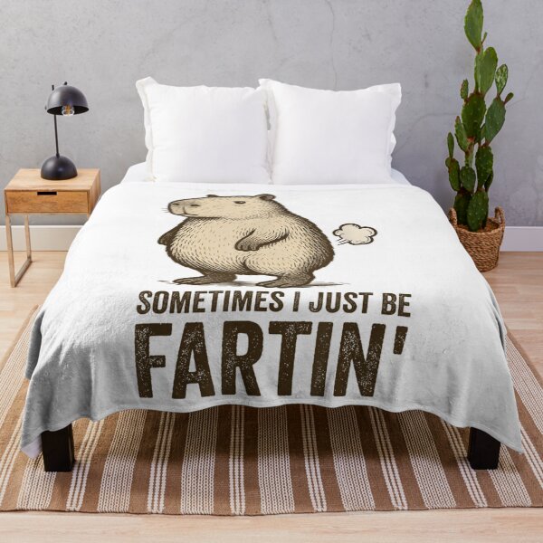 Item preview, Sometimes I Just Be Farting Funny Fart Art for Men Women Kids , Capybara Gift Lover  designed and sold by DZIRI NAJAT.