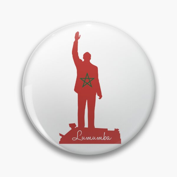 Item preview, Statue of Patrice Lumumba with the Moroccan flag designed and sold by Wolagno.
