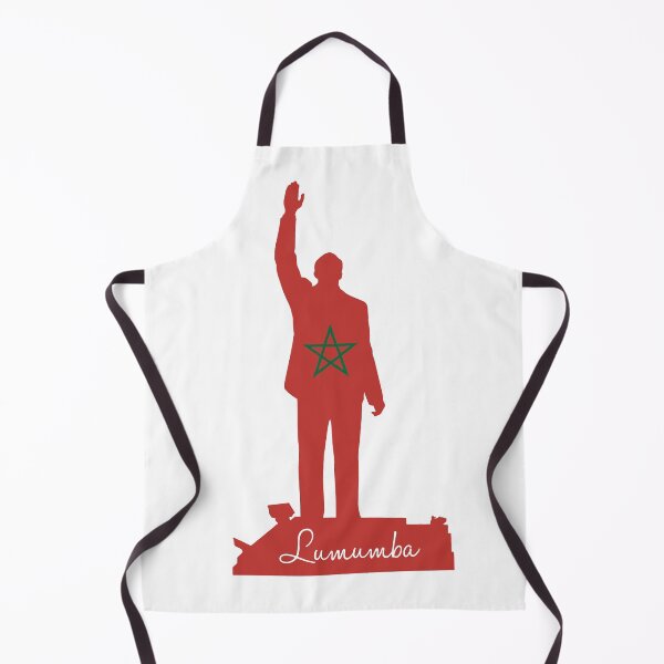 Item preview, Statue of Patrice Lumumba with the Moroccan flag designed and sold by Wolagno.