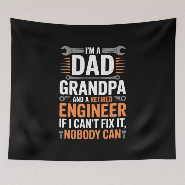 Item preview, I'm a Dad Grandpa and Retired Engineer Retirement designed and sold by MarkLeedsArt.