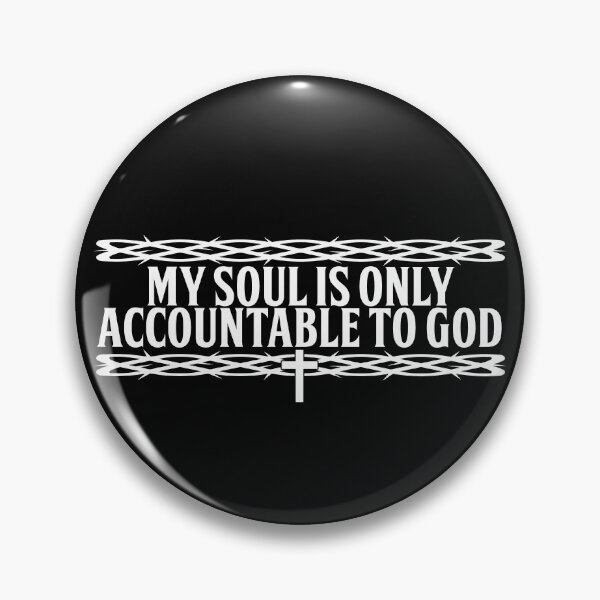 Item preview, My Soul is only accountable to God | Crown of Thorns | Christianity designed and sold by ProdbyNiECO.