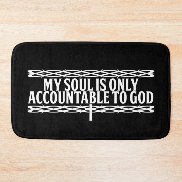 Item preview, My Soul is only accountable to God | Crown of Thorns | Christianity designed and sold by ProdbyNiECO.