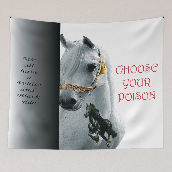 Item preview, Two sides of a person represented through horses designed and sold by Dream City.