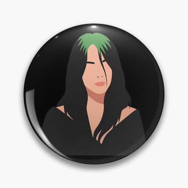 Item preview, Billie Eilish Lineless Illustration designed and sold by dsxclothing.